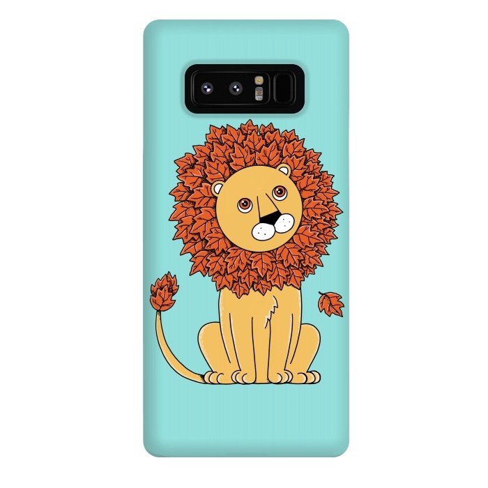 Galaxy Note 8 StrongFit Lion by Coffee Man