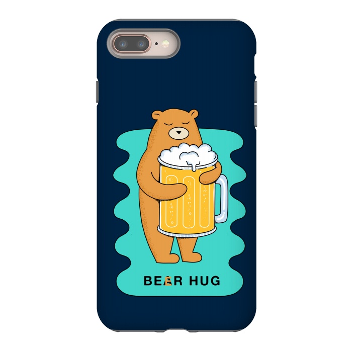 iPhone 7 plus StrongFit Beer Hug by Coffee Man