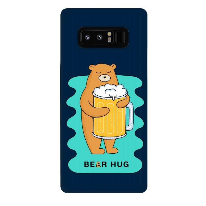 Galaxy Note 8 StrongFit Beer Hug by Coffee Man