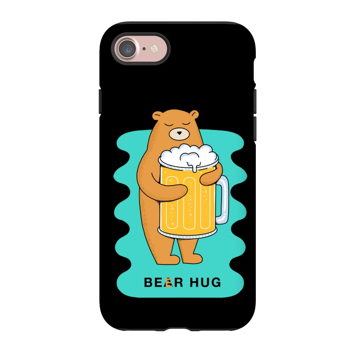 iPhone 7 StrongFit Beer Hug 2 by Coffee Man