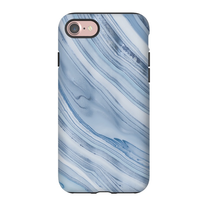 iPhone 7 StrongFit Blue Marble Elegance 2 by Andrea Haase