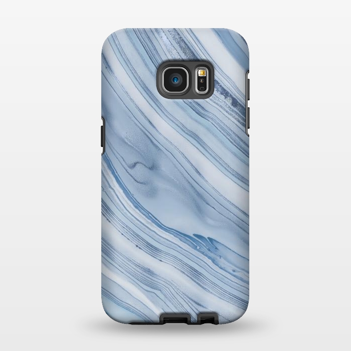 Galaxy S7 EDGE StrongFit Blue Marble Elegance 2 by Andrea Haase
