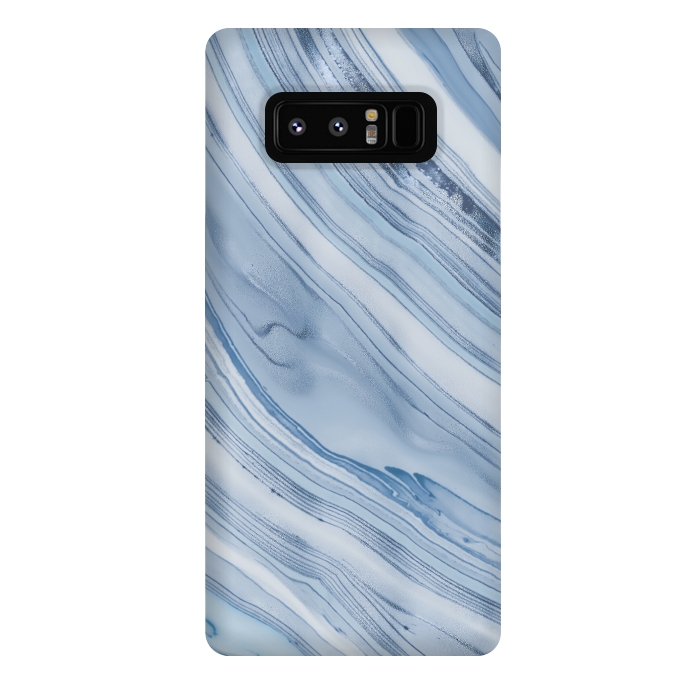 Galaxy Note 8 StrongFit Blue Marble Elegance 2 by Andrea Haase