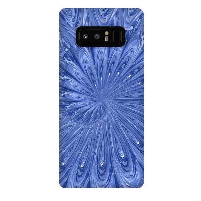 Galaxy Note 8 StrongFit Fractal Spiral by Andrea Haase