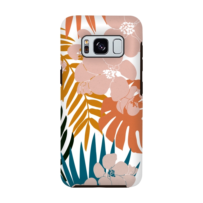Galaxy S8 StrongFit Palms and Bloom by Uma Prabhakar Gokhale