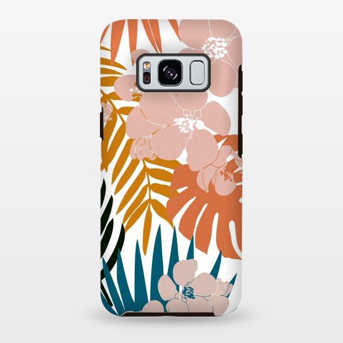 Galaxy S8 plus StrongFit Palms and Bloom by Uma Prabhakar Gokhale