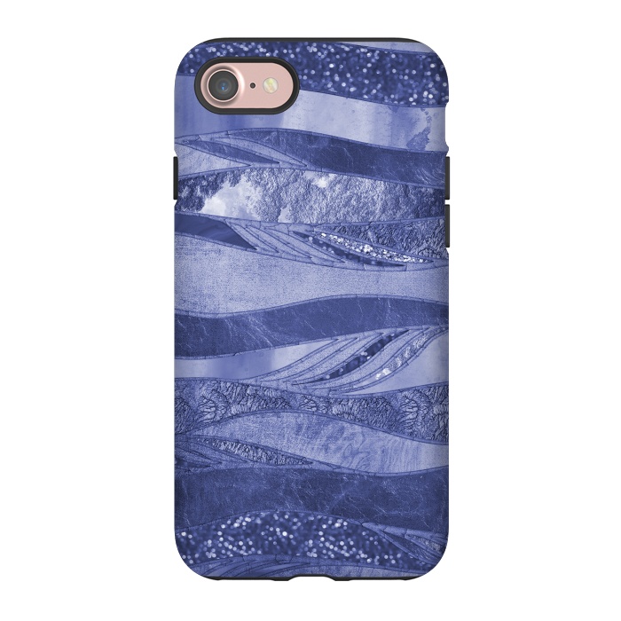 iPhone 7 StrongFit Wavy Glamour Lines 2 by Andrea Haase