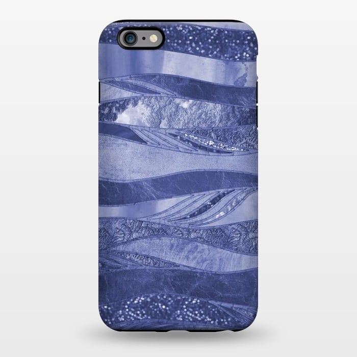 iPhone 6/6s plus StrongFit Wavy Glamour Lines 2 by Andrea Haase