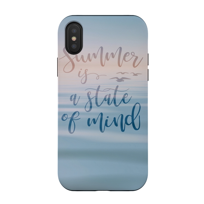 iPhone Xs / X StrongFit Summer Is A State Of Mind by Andrea Haase
