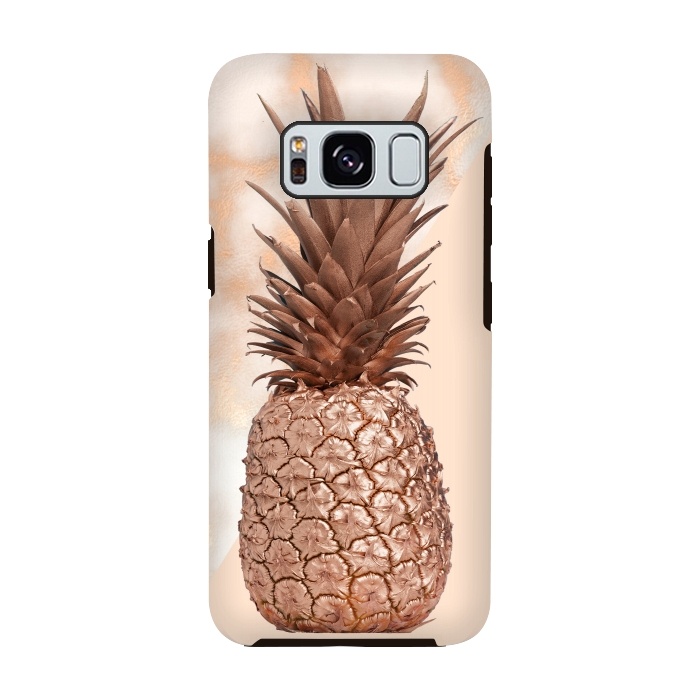 Galaxy S8 StrongFit Sweet Copper Pineapple and Marble by  Utart