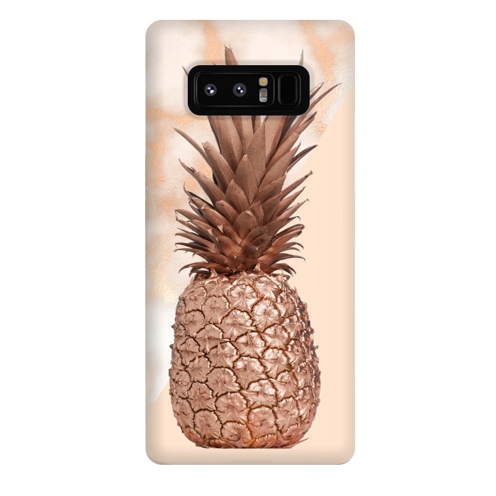 Galaxy Note 8 StrongFit Sweet Copper Pineapple and Marble by  Utart