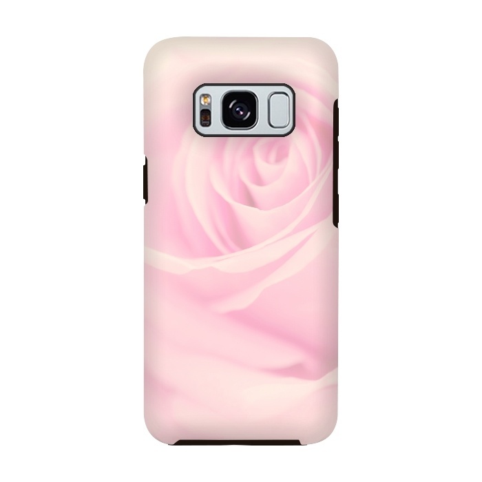 Galaxy S8 StrongFit Pink Rose by  Utart