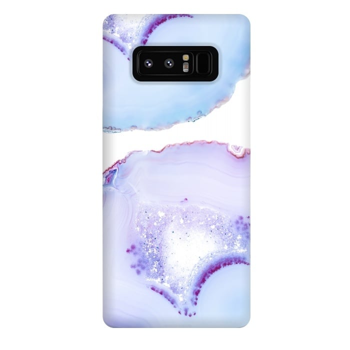 Galaxy Note 8 StrongFit Blue Marble Dance by  Utart