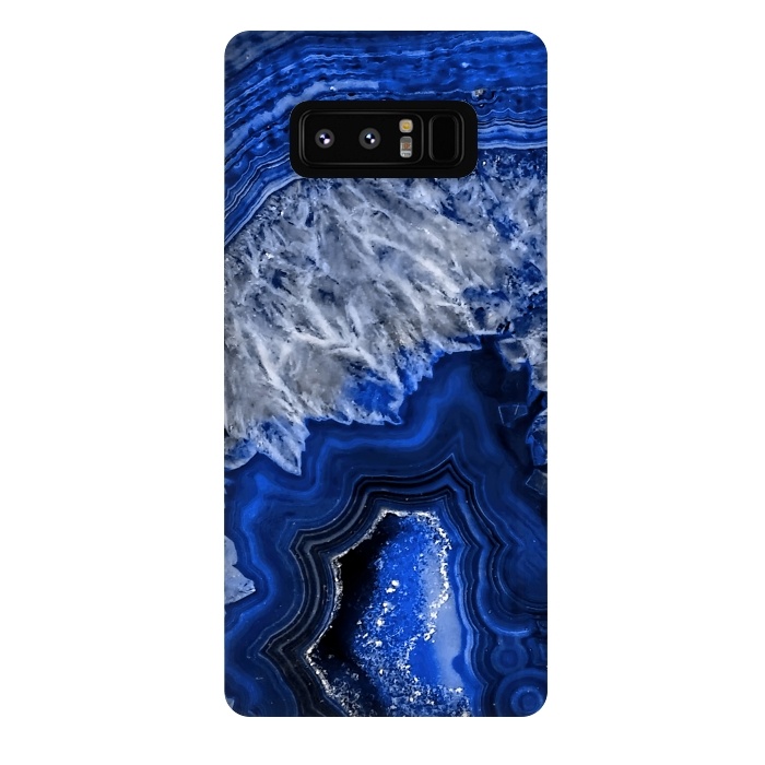 Galaxy Note 8 StrongFit Night Blue Agate by  Utart