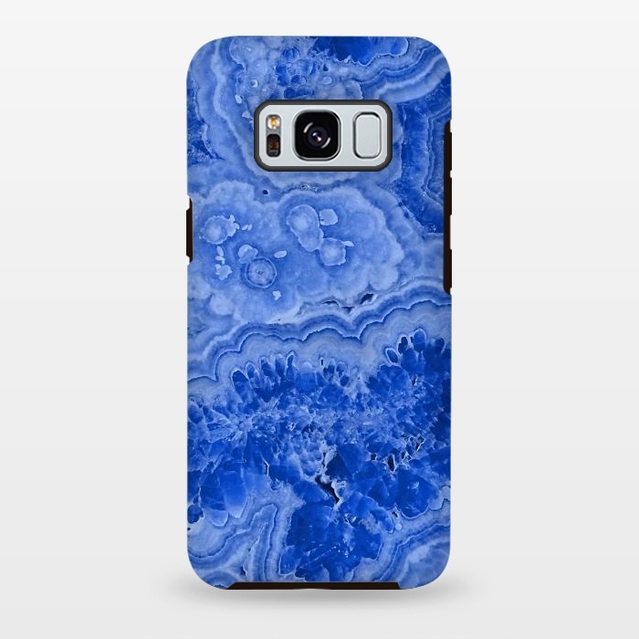 Galaxy S8 plus StrongFit Blue Agate by  Utart