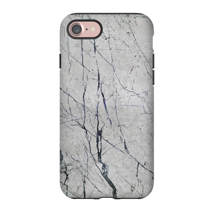 iPhone 7 StrongFit Marbled Concrete by Andrea Haase