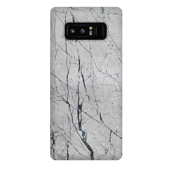 Galaxy Note 8 StrongFit Marbled Concrete by Andrea Haase