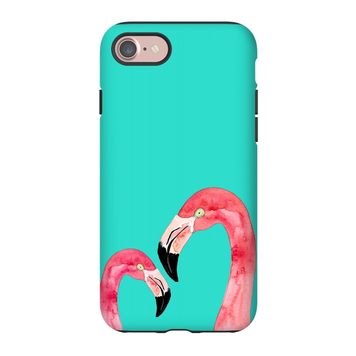 iPhone 7 StrongFit Love In Pink by Amaya Brydon