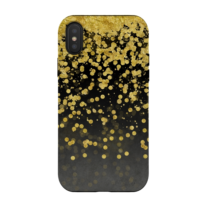 iPhone Xs / X StrongFit Golden Glamour by Andrea Haase