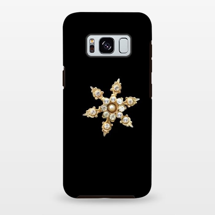 Galaxy S8 plus StrongFit Golden Piece Of Jewelry by Andrea Haase
