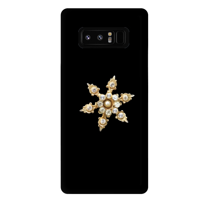 Galaxy Note 8 StrongFit Golden Piece Of Jewelry by Andrea Haase