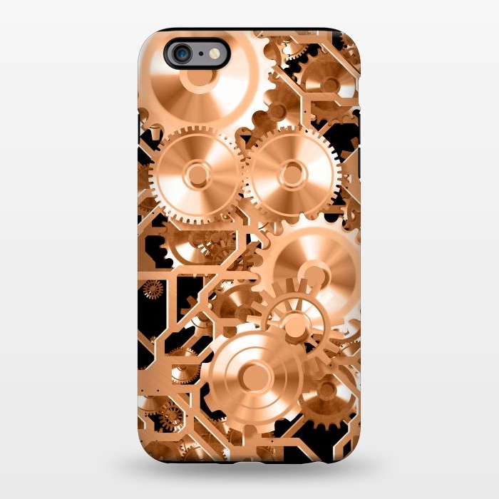 iPhone 6/6s plus StrongFit Copper Steampunk by Andrea Haase