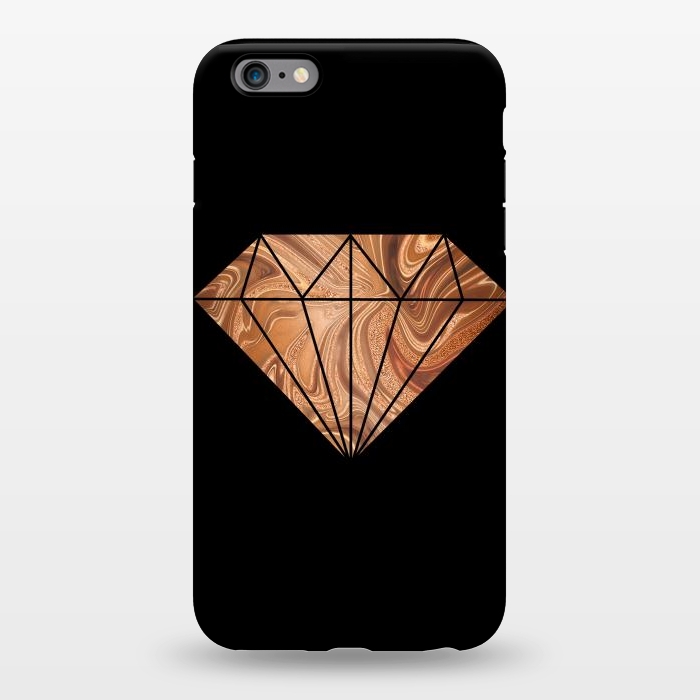 iPhone 6/6s plus StrongFit Copper Diamond 2 by Andrea Haase