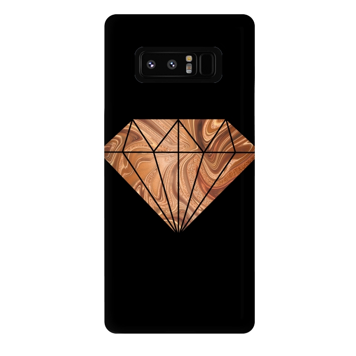 Galaxy Note 8 StrongFit Copper Diamond 2 by Andrea Haase