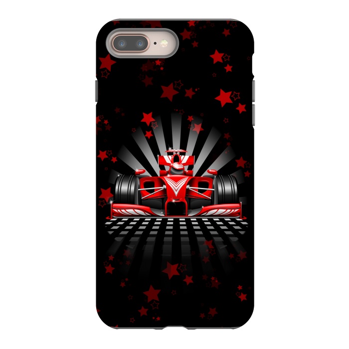 iPhone 7 plus StrongFit Formula 1 Red Race Car by BluedarkArt