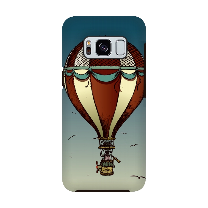 Galaxy S8 StrongFit Fantastic voyage of Mr.Pig by Mangulica