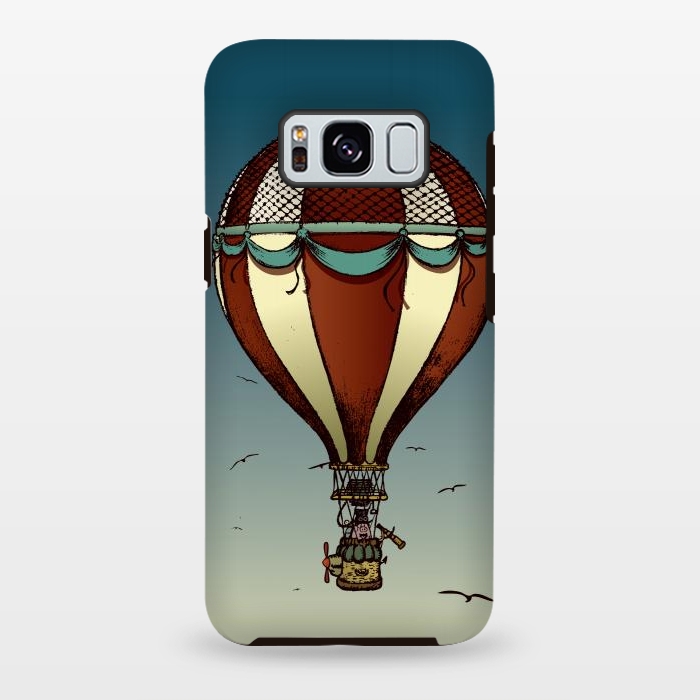 Galaxy S8 plus StrongFit Fantastic voyage of Mr.Pig by Mangulica
