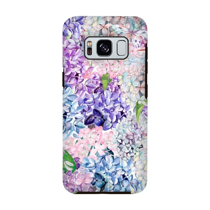 Galaxy S8 StrongFit Purple Vintage Lilacs  by  Utart