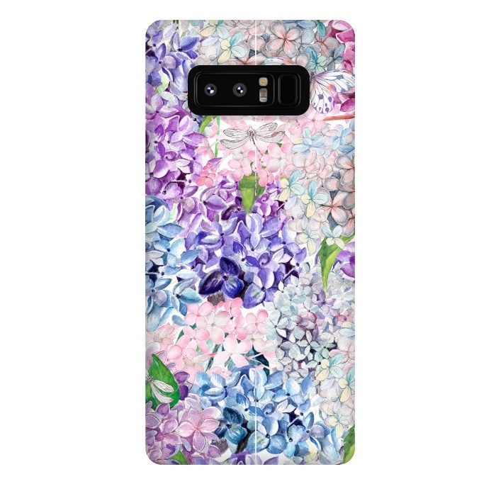 Galaxy Note 8 StrongFit Purple Vintage Lilacs  by  Utart