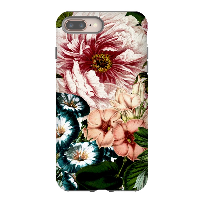 iPhone 7 plus StrongFit Vintage Peony and Little Bell by  Utart