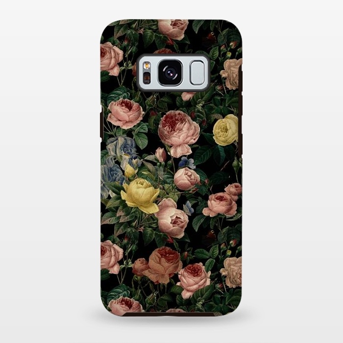 Galaxy S8 plus StrongFit Night Vintage Roses by  Utart