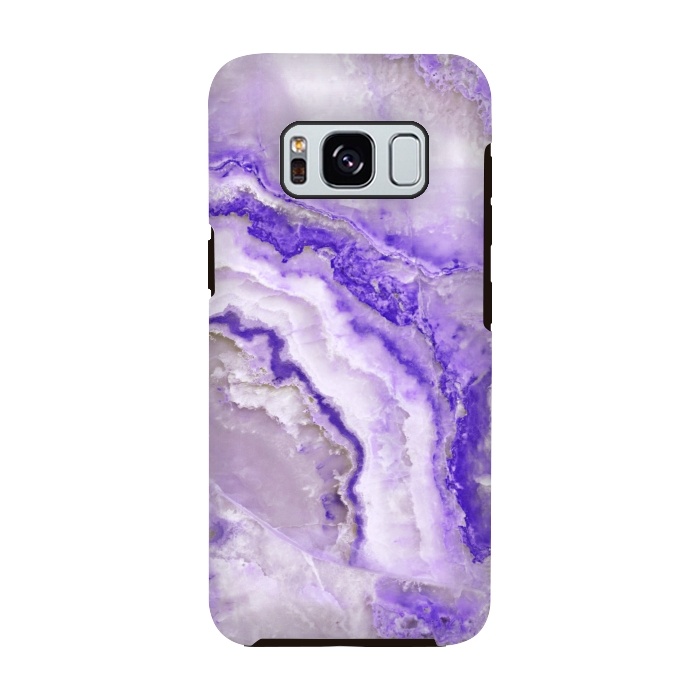 Galaxy S8 StrongFit Ultra Violet Veined Marble by  Utart