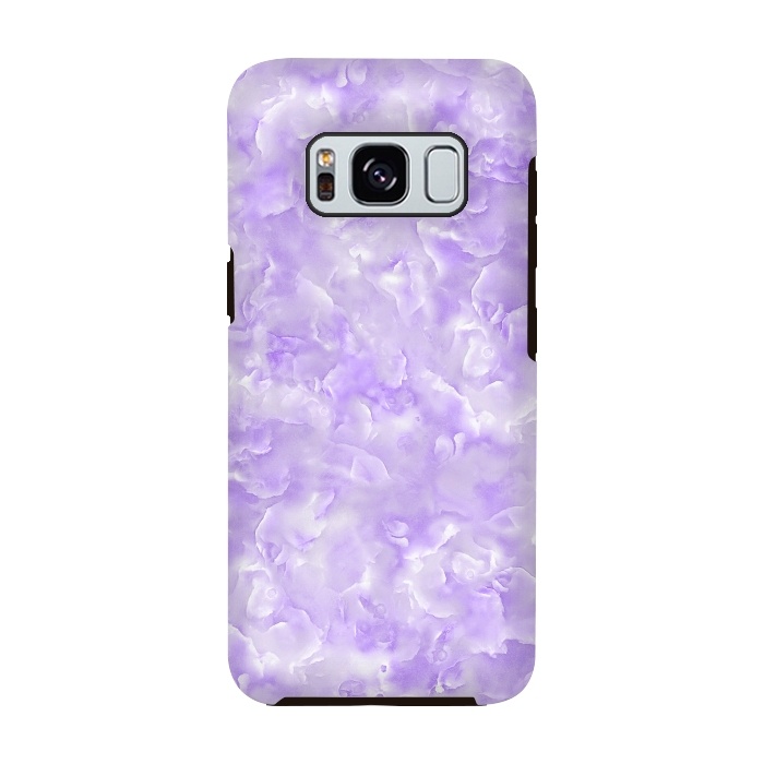Galaxy S8 StrongFit Purple Mother of Shell Pattern by  Utart