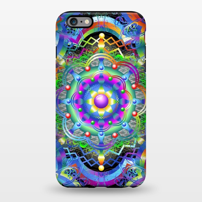 iPhone 6/6s plus StrongFit Mandala Universe Psychedelic  by BluedarkArt