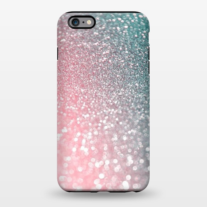 iPhone 6/6s plus StrongFit Ice Pink Faux Glitter by  Utart