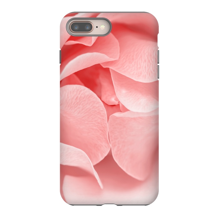 iPhone 7 plus StrongFit Pink Rose Blossom by  Utart