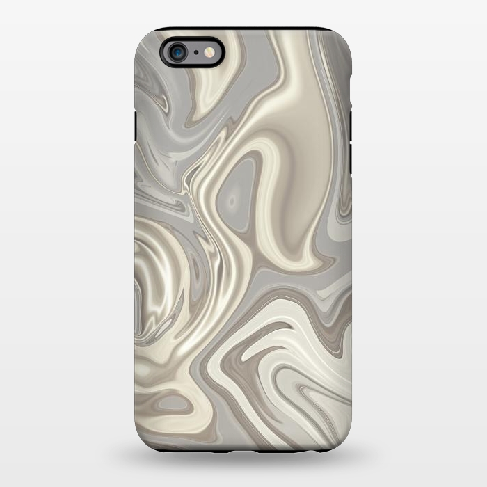 iPhone 6/6s plus StrongFit Greige Glamorous Faux Marble 2 by Andrea Haase