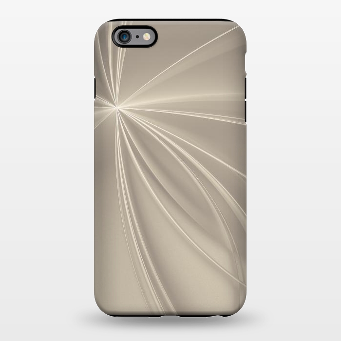 iPhone 6/6s plus StrongFit Shining Rays In Soft Gold by Andrea Haase