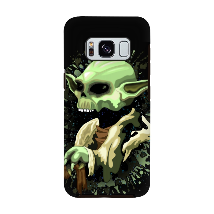 Galaxy S8 StrongFit Yoda Jedi Master Skull by BluedarkArt