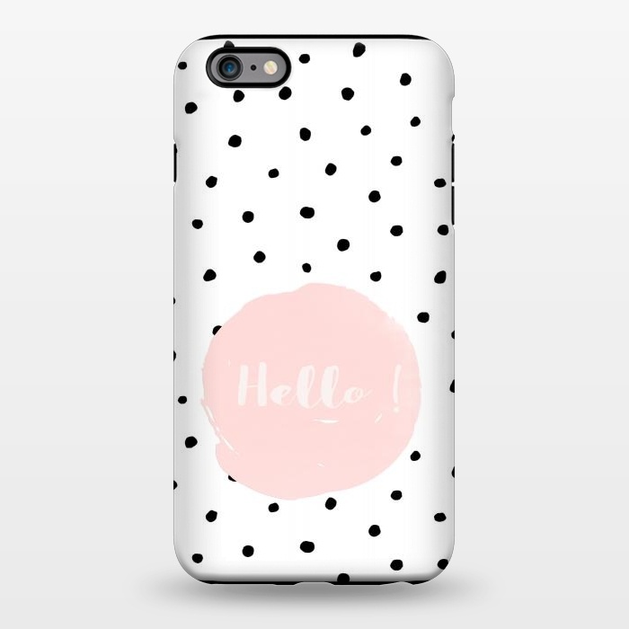 iPhone 6/6s plus StrongFit Hello on polka dots  by  Utart