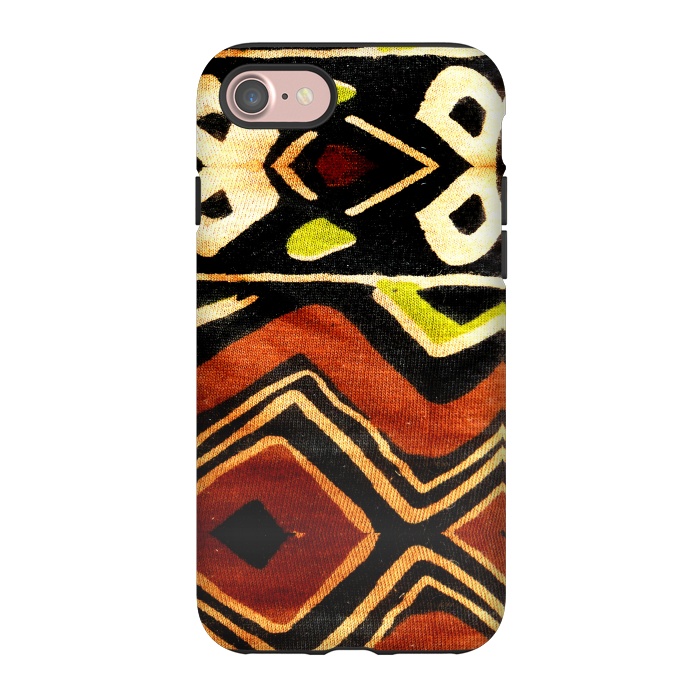 iPhone 7 StrongFit Africa Design Fabric Texture by BluedarkArt