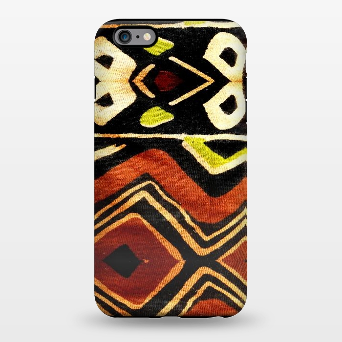 iPhone 6/6s plus StrongFit Africa Design Fabric Texture by BluedarkArt