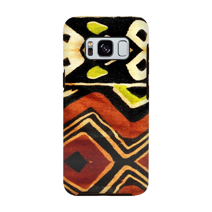 Galaxy S8 StrongFit Africa Design Fabric Texture by BluedarkArt