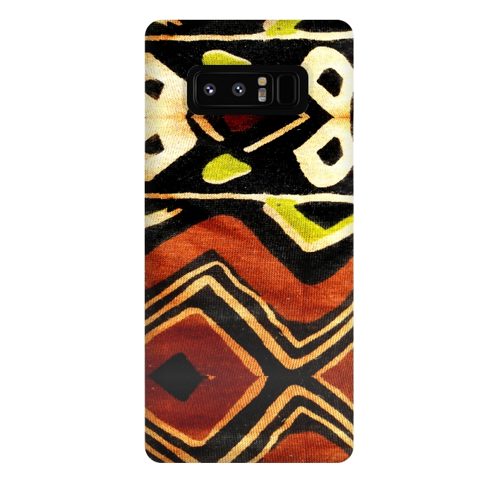 Galaxy Note 8 StrongFit Africa Design Fabric Texture by BluedarkArt