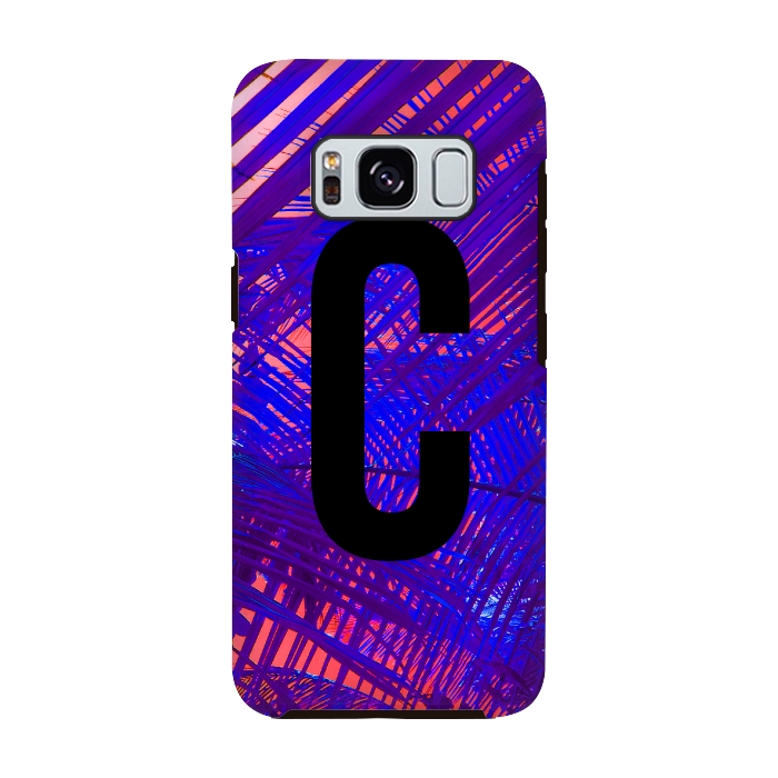 Galaxy S8 StrongFit Letter C by Laura Grant