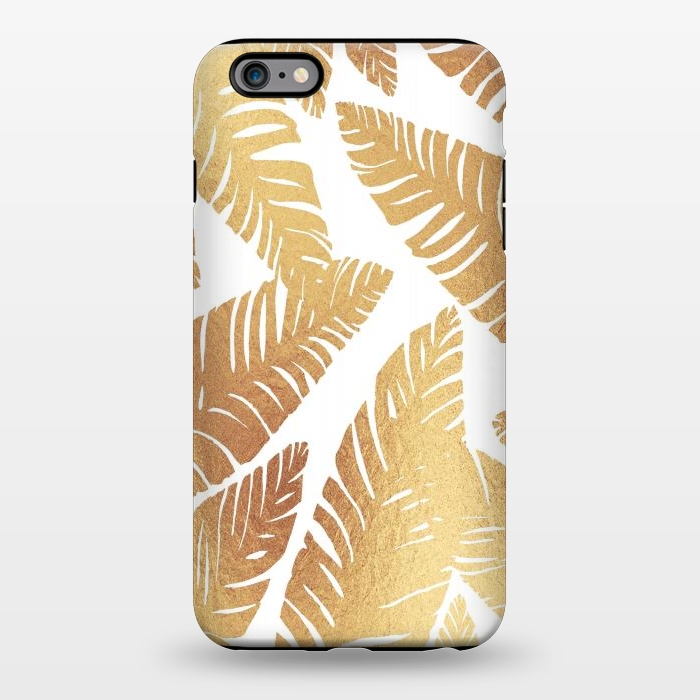 iPhone 6/6s plus StrongFit Glam Leaves by ''CVogiatzi.